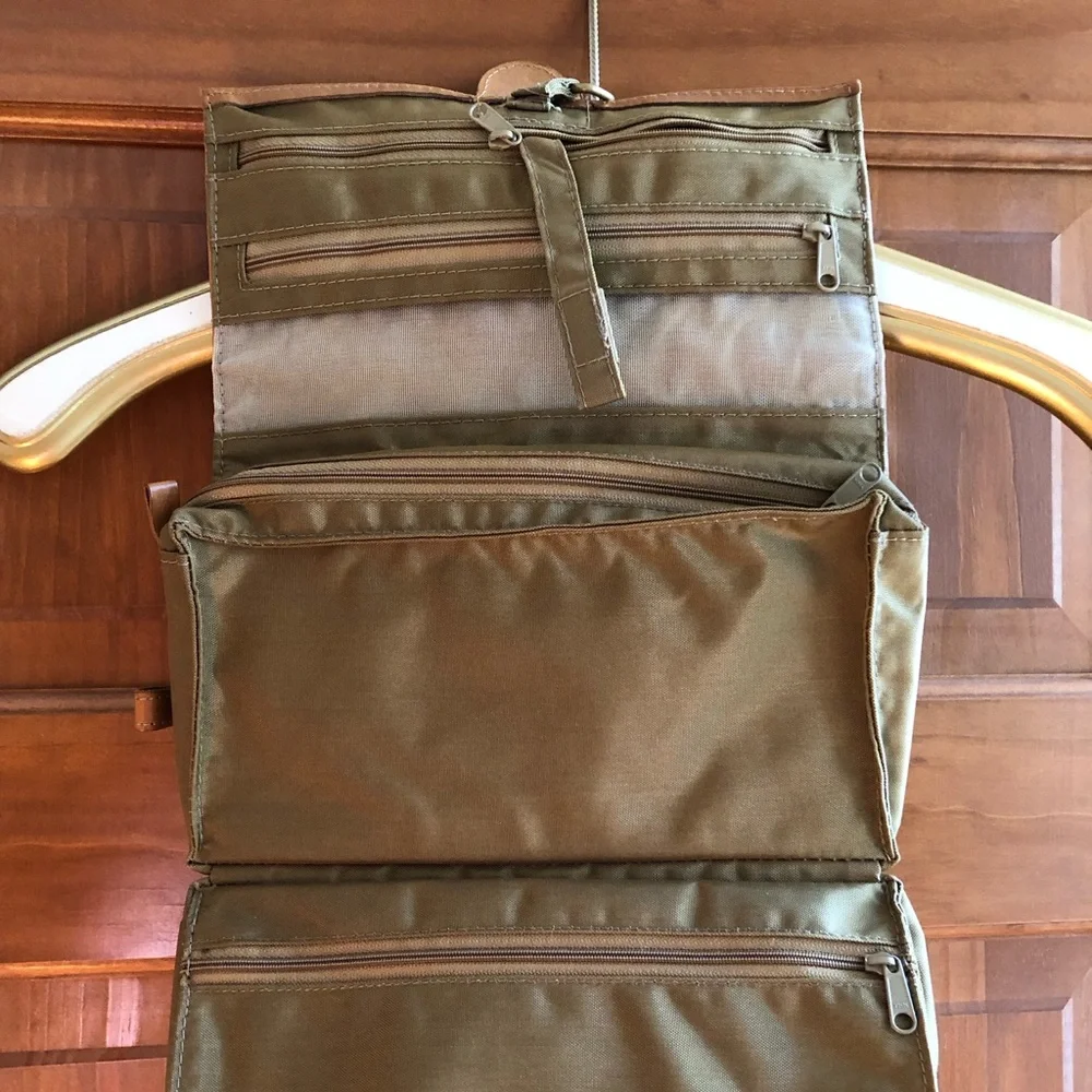 Vintage Hartmann Hanging Toiletry Bag - Consists of Leather & Nylon - Picture 13 of 13